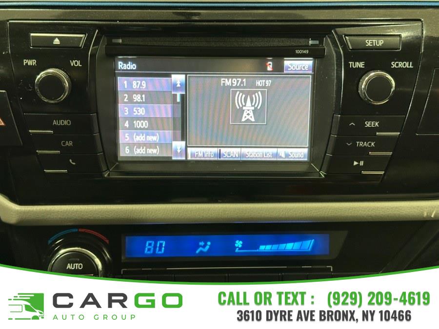 2015 Toyota Corolla 4dr Sdn CVT LE Plus (Natl), available for sale in Bronx, New York | Cargo Auto Group LLC. Bronx, New York 2015 Toyota Corolla 4dr Sdn CVT LE Plus (Natl), available for sale in Bronx, New York | Cargo Auto Group LLC. Bronx, New York