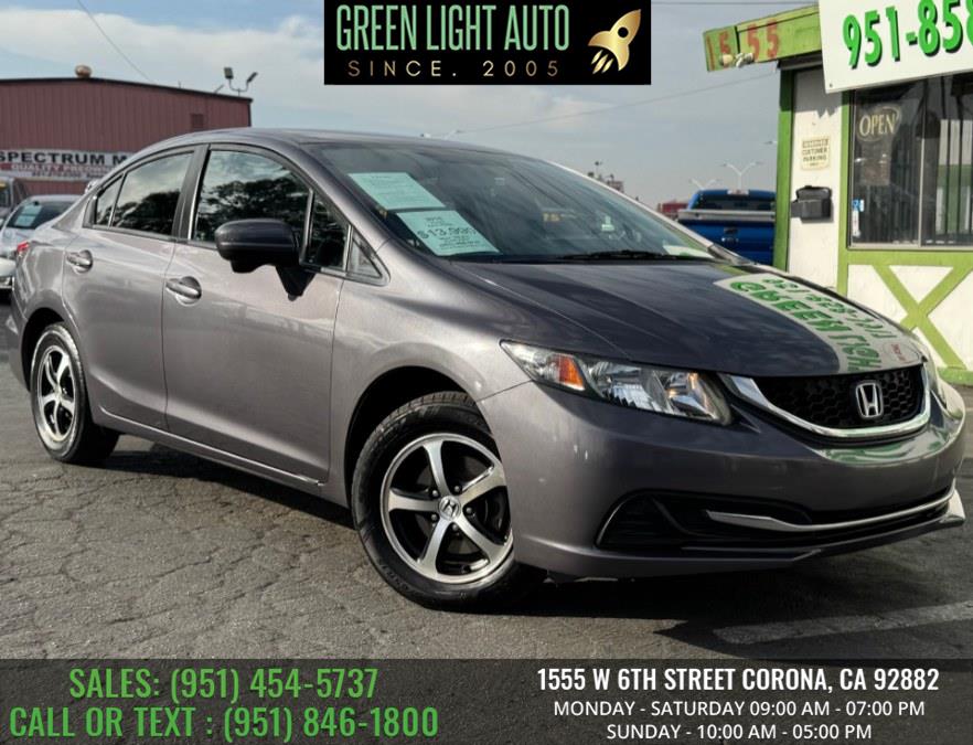 Used 2015 Honda Civic Sedan in Corona, California | Green Light Auto. Corona, California
