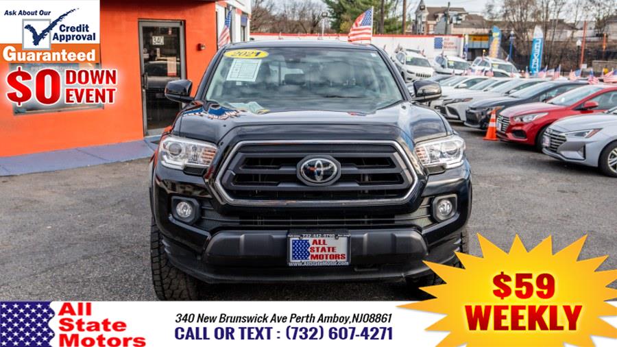 2021 Toyota Tacoma 4WD SR5 Double Cab 5'' Bed V6 AT (Natl), available for sale in Perth Amboy, New Jersey | All State Motor Inc. Perth Amboy, New Jersey 2021 Toyota Tacoma 4WD SR5 Double Cab 5'' Bed V6 AT (Natl), available for sale in Perth Amboy, New Jersey | All State Motor Inc. Perth Amboy, New Jersey