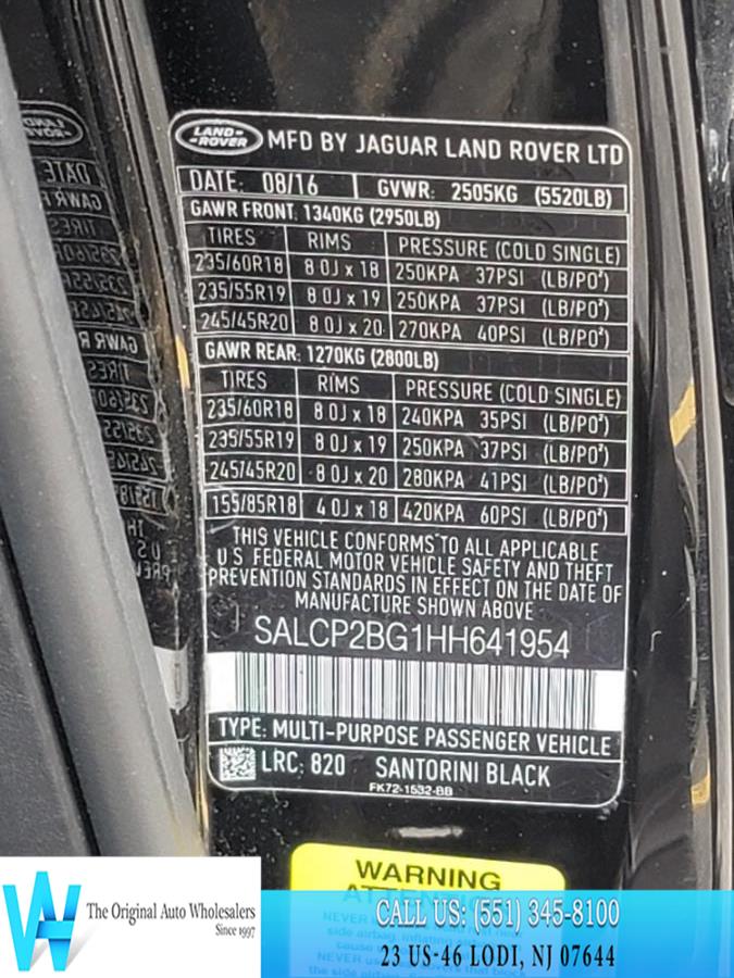 2017 Land Rover Discovery Sport SE 4WD, available for sale in Lodi, New Jersey | AW Auto & Truck Wholesalers, Inc. Lodi, New Jersey 2017 Land Rover Discovery Sport SE 4WD, available for sale in Lodi, New Jersey | AW Auto & Truck Wholesalers, Inc. Lodi, New Jersey