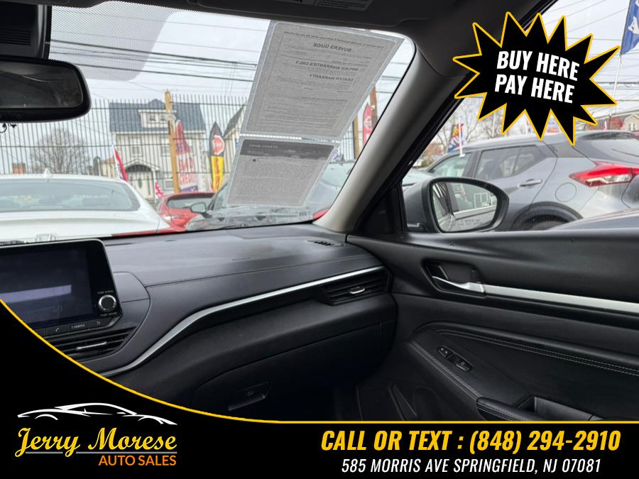 2019 Nissan Altima 2.5 SV Sedan, available for sale in Springfield, New Jersey | Jerry Morese Auto Sales. Springfield, New Jersey 2019 Nissan Altima 2.5 SV Sedan, available for sale in Springfield, New Jersey | Jerry Morese Auto Sales. Springfield, New Jersey
