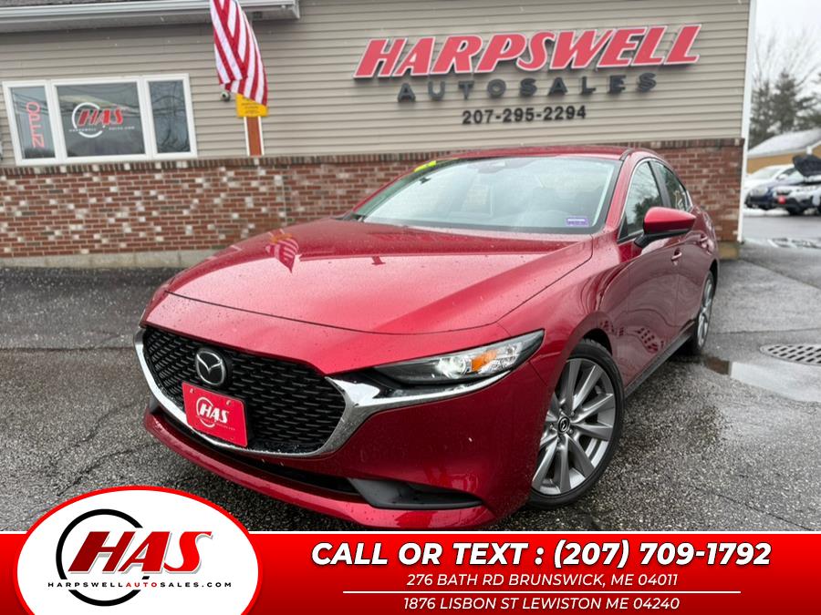 Used 2021 Mazda Mazda3 Sedan in Lewiston, Maine | Harpswell Auto Sales Inc. Lewiston, Maine