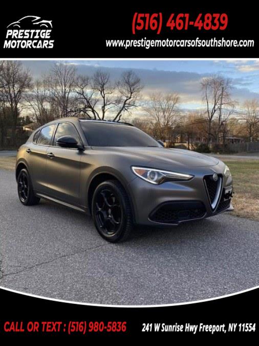 2018 Alfa Romeo Stelvio AWD, available for sale in Freeport, New York | Prestige Motor Cars. Freeport, New York 2018 Alfa Romeo Stelvio AWD, available for sale in Freeport, New York | Prestige Motor Cars. Freeport, New York