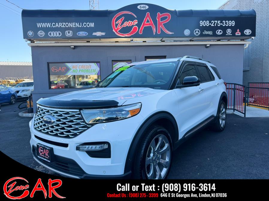 2020 Ford Explorer Platinum 4WD, available for sale in Linden, New Jersey | Car Zone. Linden, New Jersey