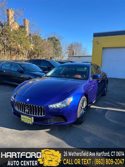 2016 Maserati Ghibli S Q4 AWD 4dr Sedan, available for sale in Hartford, Connecticut | Hartford Auto Center LLC. Hartford, Connecticut 2016 Maserati Ghibli S Q4 AWD 4dr Sedan, available for sale in Hartford, Connecticut | Hartford Auto Center LLC. Hartford, Connecticut