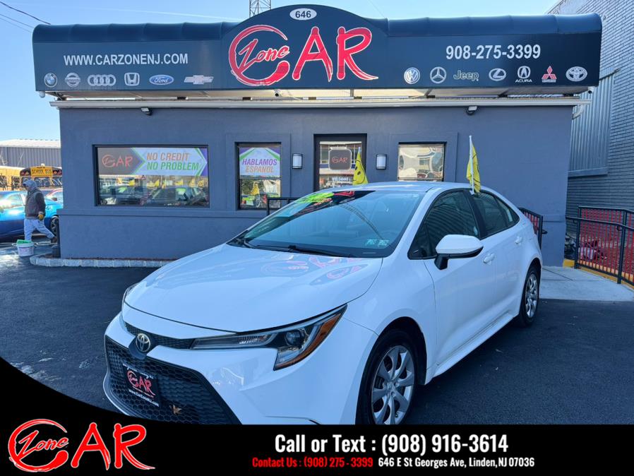 2021 Toyota Corolla LE CVT (Natl), available for sale in Linden, New Jersey | Car Zone. Linden, New Jersey