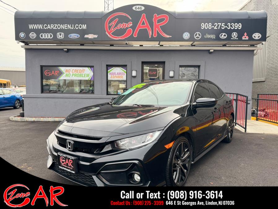 2021 Honda Civic Hatchback Sport CVT, available for sale in Linden, New Jersey | Car Zone. Linden, New Jersey