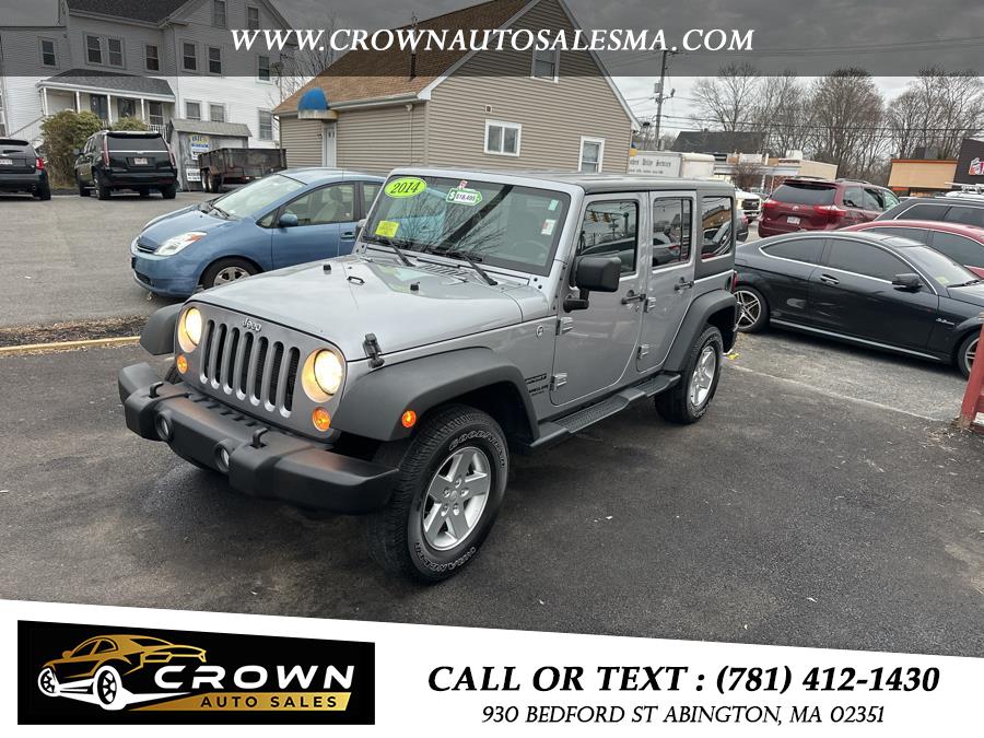 Used 2014 Jeep Wrangler Unlimited in Abington, Massachusetts | Crown Auto Sales. Abington, Massachusetts