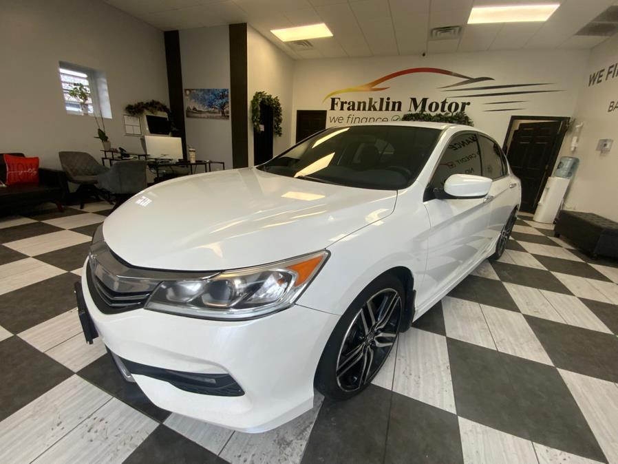 2017 Honda Accord Sedan Sport CVT, available for sale in Hartford, Connecticut | Franklin Motors Auto Sales LLC. Hartford, Connecticut 2017 Honda Accord Sedan Sport CVT, available for sale in Hartford, Connecticut | Franklin Motors Auto Sales LLC. Hartford, Connecticut