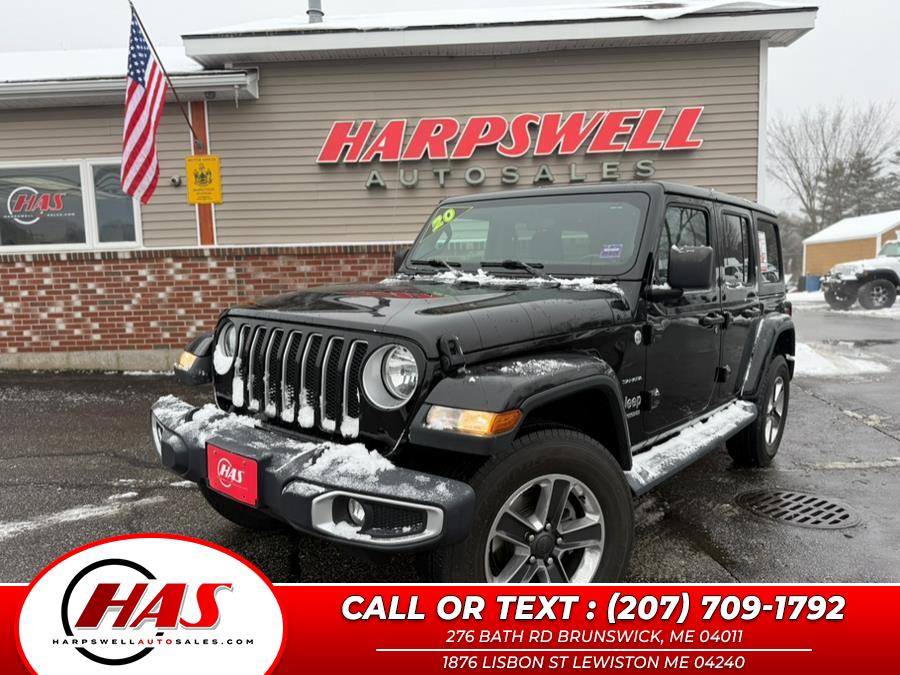 Used 2020 Jeep Wrangler Unlimited in Lewiston, Maine | Harpswell Auto Sales Inc. Lewiston, Maine