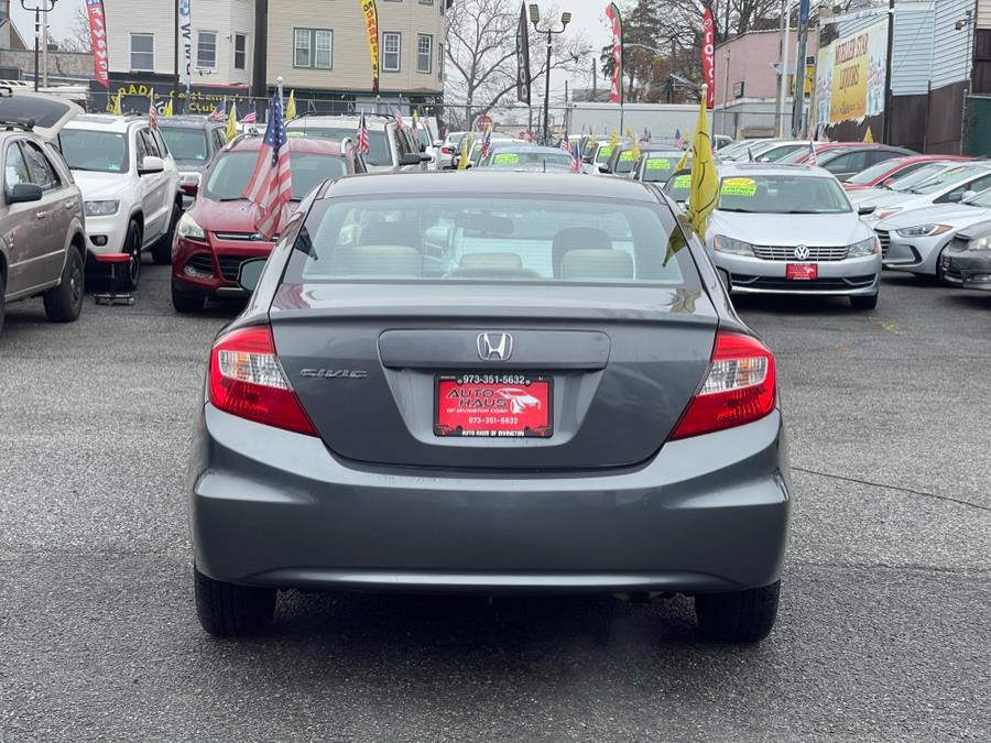 2012 Honda Civic Sdn 4dr Auto LX, available for sale in Irvington , New Jersey | Auto Haus of Irvington Corp. Irvington , New Jersey 2012 Honda Civic Sdn 4dr Auto LX, available for sale in Irvington , New Jersey | Auto Haus of Irvington Corp. Irvington , New Jersey