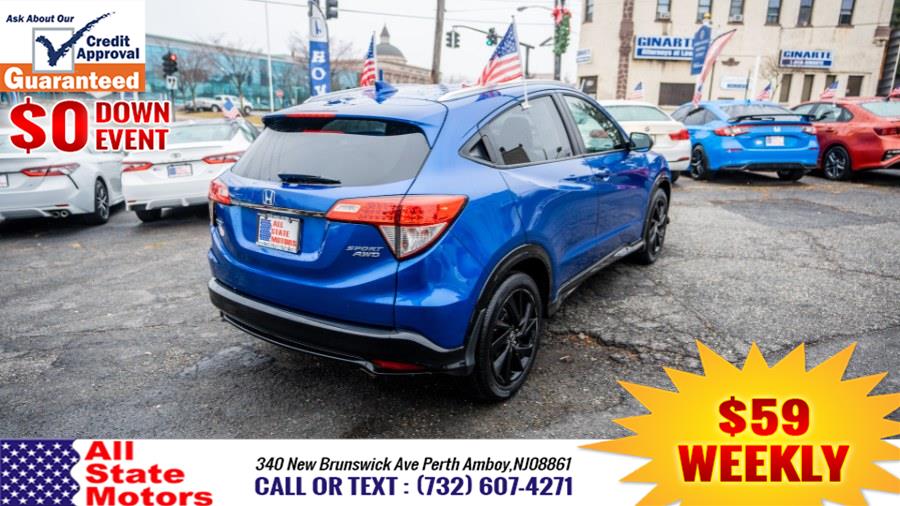 2022 Honda HR-V Sport AWD CVT, available for sale in Perth Amboy, New Jersey | All State Motor Inc. Perth Amboy, New Jersey 2022 Honda HR-V Sport AWD CVT, available for sale in Perth Amboy, New Jersey | All State Motor Inc. Perth Amboy, New Jersey