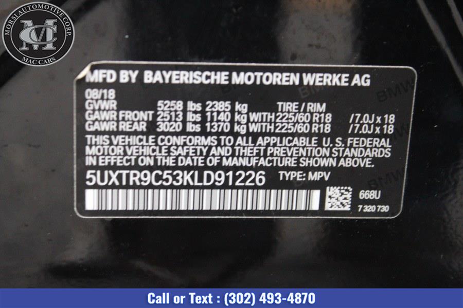 2019 BMW X3 xDrive30i Sports Activity Vehicle, available for sale in New Castle, Delaware | Morsi Automotive Corporation. New Castle, Delaware 2019 BMW X3 xDrive30i Sports Activity Vehicle, available for sale in New Castle, Delaware | Morsi Automotive Corporation. New Castle, Delaware