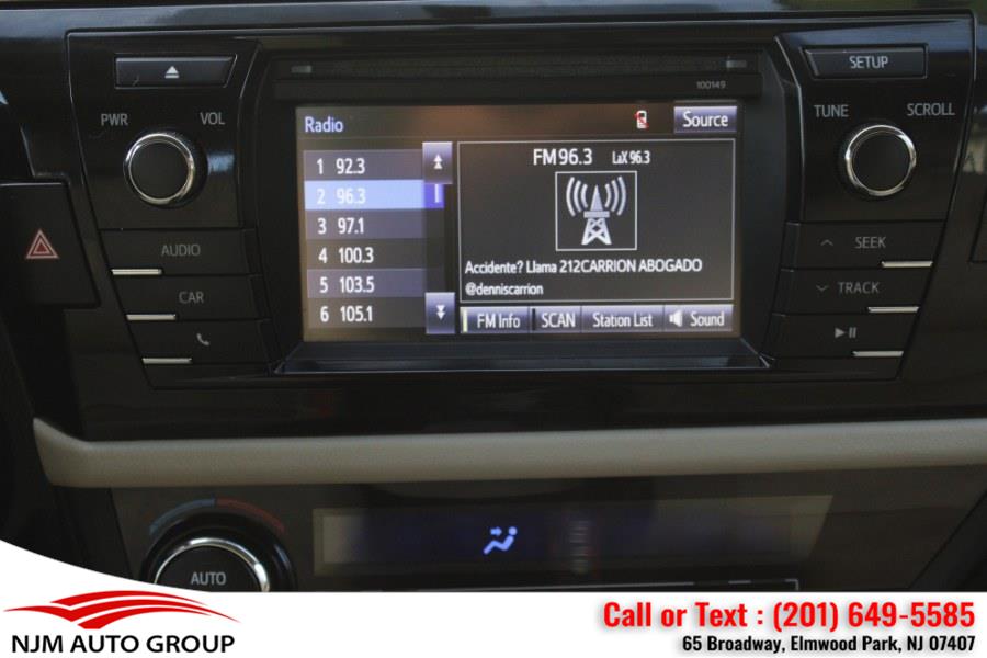 2015 Toyota Corolla 4dr Sdn CVT LE (Natl), available for sale in Elmwood Park, New Jersey | NJM Auto Group. Elmwood Park, New Jersey 2015 Toyota Corolla 4dr Sdn CVT LE (Natl), available for sale in Elmwood Park, New Jersey | NJM Auto Group. Elmwood Park, New Jersey