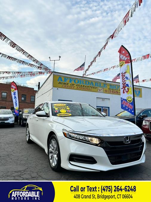 2019 Honda Accord Sedan LX 1.5T CVT, available for sale in Bridgeport, Connecticut | Affordable Motors Inc. Bridgeport, Connecticut 2019 Honda Accord Sedan LX 1.5T CVT, available for sale in Bridgeport, Connecticut | Affordable Motors Inc. Bridgeport, Connecticut