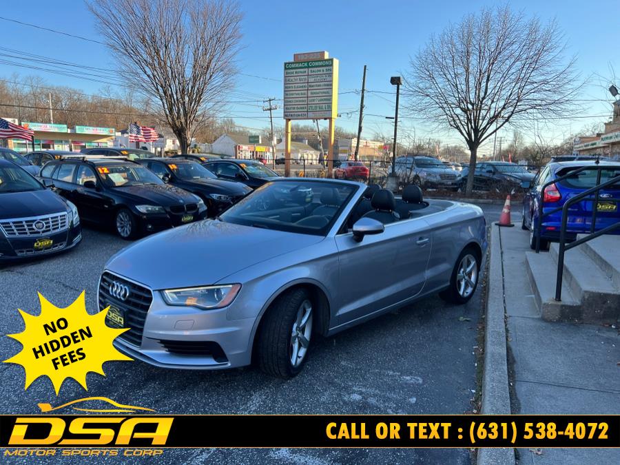 2015 Audi A3 2dr Cabriolet quattro 2.0T Premium, available for sale in Commack, New York | DSA Motor Sports Corp. Commack, New York 2015 Audi A3 2dr Cabriolet quattro 2.0T Premium, available for sale in Commack, New York | DSA Motor Sports Corp. Commack, New York