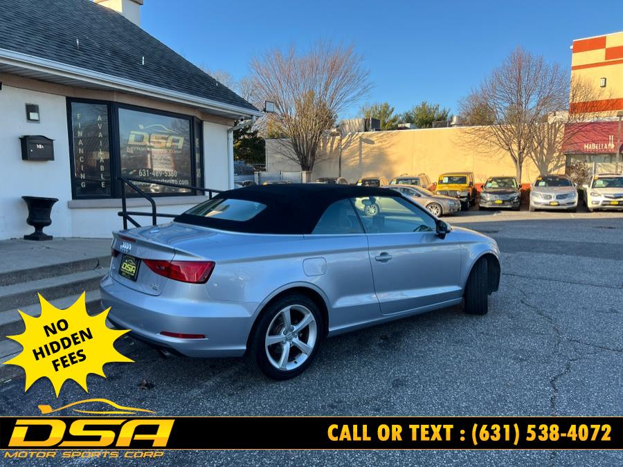2015 Audi A3 2dr Cabriolet quattro 2.0T Premium, available for sale in Commack, New York | DSA Motor Sports Corp. Commack, New York 2015 Audi A3 2dr Cabriolet quattro 2.0T Premium, available for sale in Commack, New York | DSA Motor Sports Corp. Commack, New York