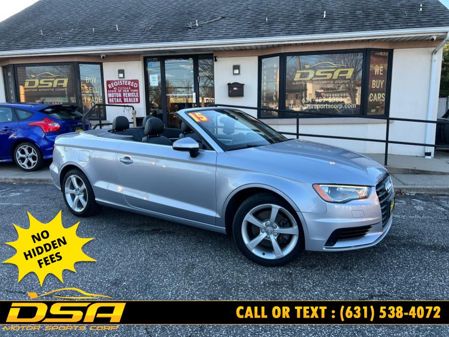 2015 Audi A3 2dr Cabriolet quattro 2.0T Premium, available for sale in Commack, New York | DSA Motor Sports Corp. Commack, New York 2015 Audi A3 2dr Cabriolet quattro 2.0T Premium, available for sale in Commack, New York | DSA Motor Sports Corp. Commack, New York