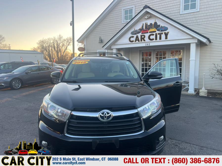 2015 Toyota Highlander AWD 4dr V6 XLE (Natl), available for sale in East Windsor, Connecticut | Car City LLC. East Windsor, Connecticut 2015 Toyota Highlander AWD 4dr V6 XLE (Natl), available for sale in East Windsor, Connecticut | Car City LLC. East Windsor, Connecticut