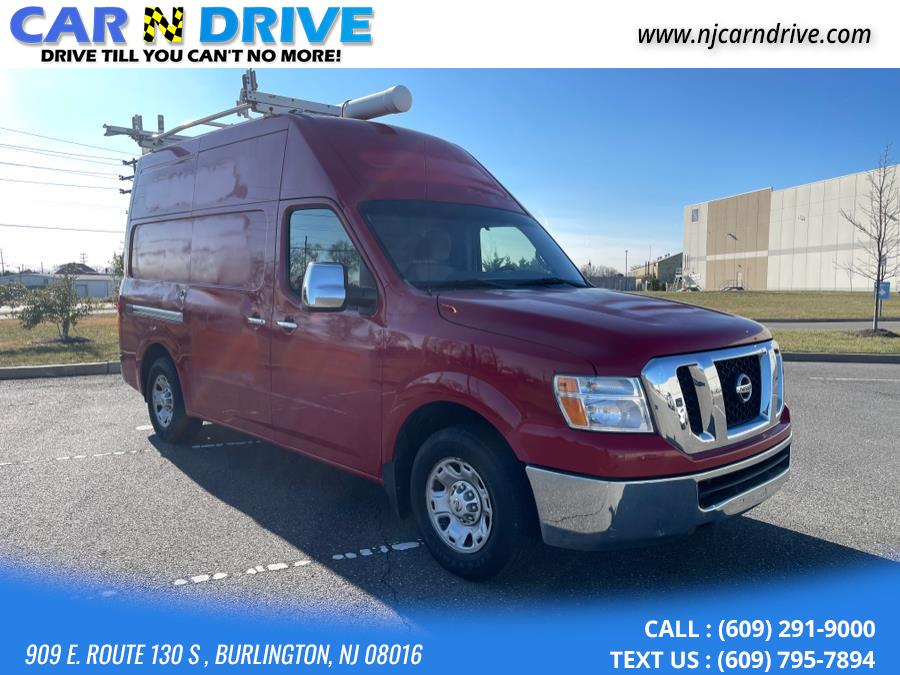 2012 Nissan Nv Cargo 2500 HD SV V6 High Roof, available for sale in Burlington, New Jersey | Car N Drive. Burlington, New Jersey 2012 Nissan Nv Cargo 2500 HD SV V6 High Roof, available for sale in Burlington, New Jersey | Car N Drive. Burlington, New Jersey