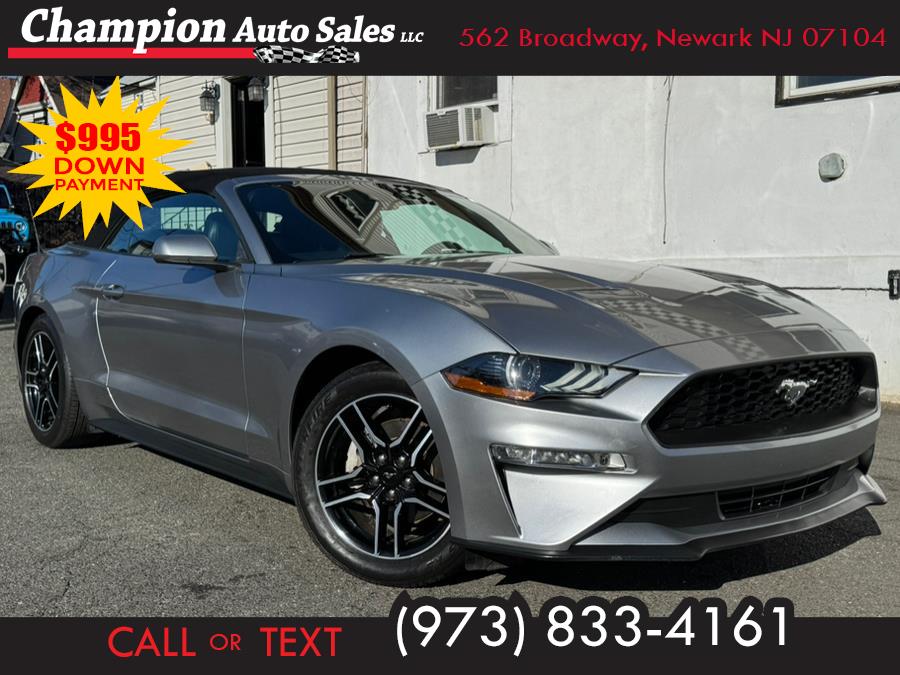 2021 Ford Mustang EcoBoost Premium Convertible, available for sale in Newark, New Jersey | Champion Auto Sales. Newark, New Jersey