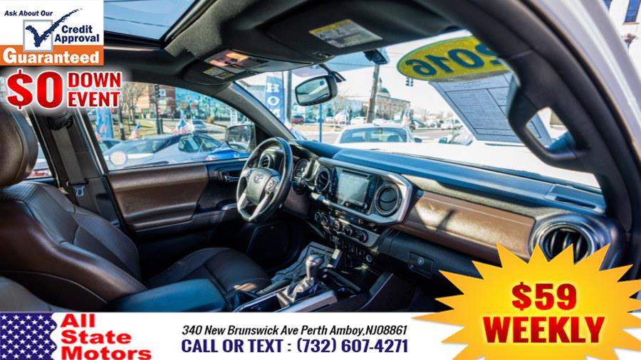 2016 Toyota Tacoma 4WD Double Cab V6 AT Limited (Natl), available for sale in Perth Amboy, New Jersey | All State Motor Inc. Perth Amboy, New Jersey 2016 Toyota Tacoma 4WD Double Cab V6 AT Limited (Natl), available for sale in Perth Amboy, New Jersey | All State Motor Inc. Perth Amboy, New Jersey