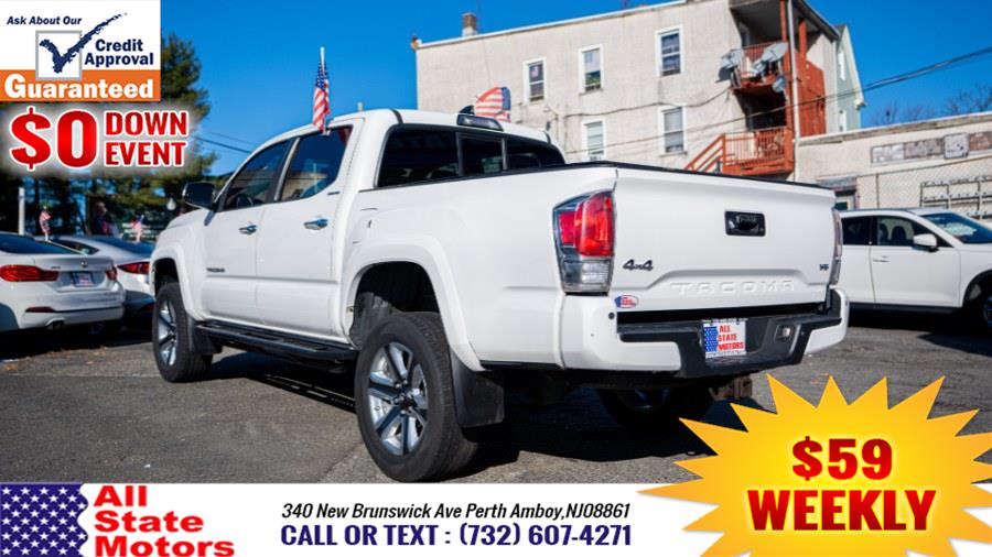 2016 Toyota Tacoma 4WD Double Cab V6 AT Limited (Natl), available for sale in Perth Amboy, New Jersey | All State Motor Inc. Perth Amboy, New Jersey 2016 Toyota Tacoma 4WD Double Cab V6 AT Limited (Natl), available for sale in Perth Amboy, New Jersey | All State Motor Inc. Perth Amboy, New Jersey