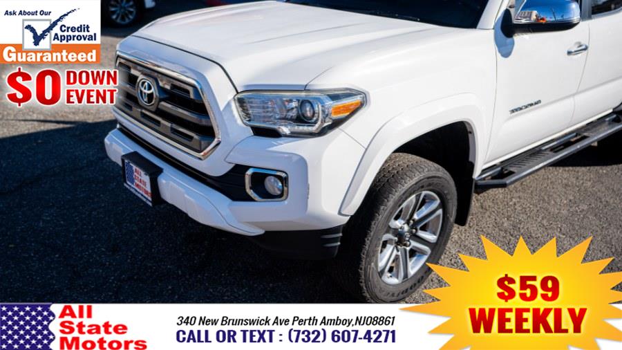 2016 Toyota Tacoma 4WD Double Cab V6 AT Limited (Natl), available for sale in Perth Amboy, New Jersey | All State Motor Inc. Perth Amboy, New Jersey 2016 Toyota Tacoma 4WD Double Cab V6 AT Limited (Natl), available for sale in Perth Amboy, New Jersey | All State Motor Inc. Perth Amboy, New Jersey