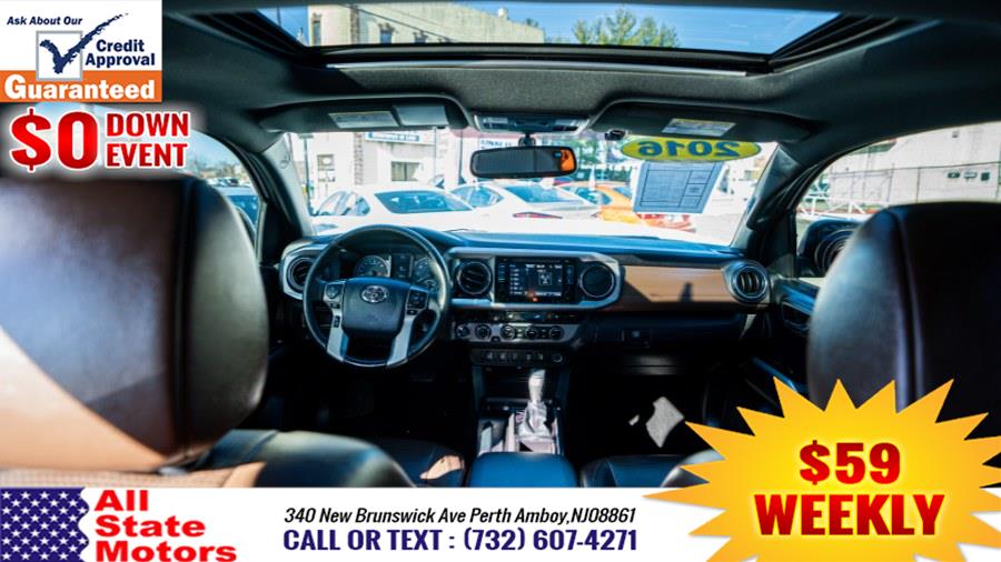 2016 Toyota Tacoma 4WD Double Cab V6 AT Limited (Natl), available for sale in Perth Amboy, New Jersey | All State Motor Inc. Perth Amboy, New Jersey 2016 Toyota Tacoma 4WD Double Cab V6 AT Limited (Natl), available for sale in Perth Amboy, New Jersey | All State Motor Inc. Perth Amboy, New Jersey