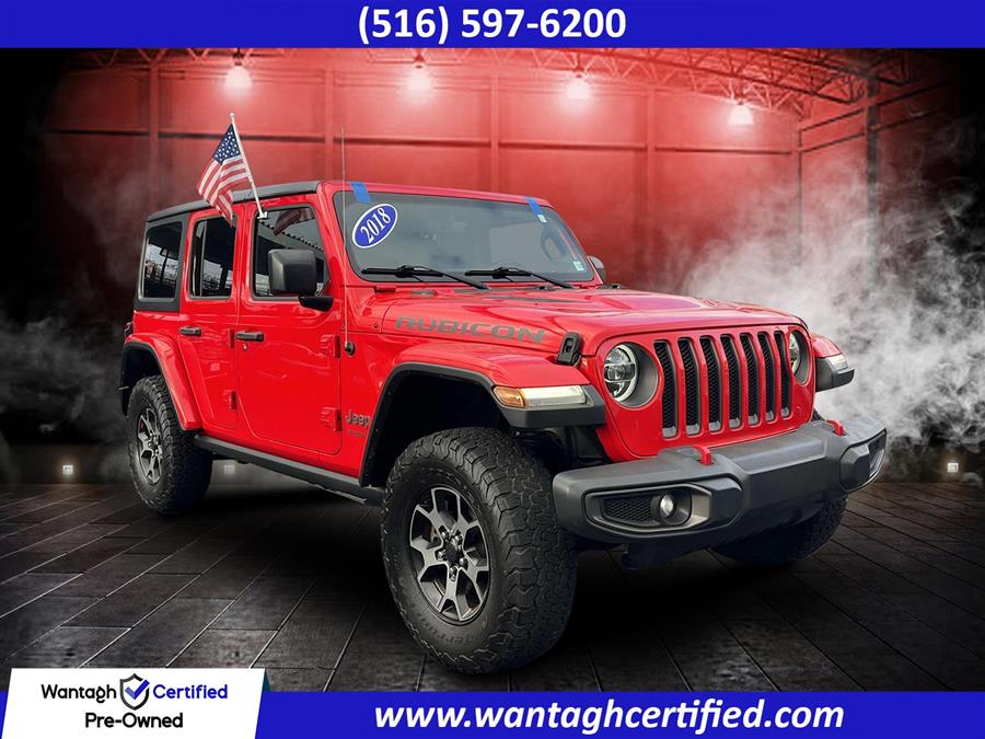 Used 2018 Jeep Wrangler Unlimited in Wantagh, New York | Wantagh Certified. Wantagh, New York