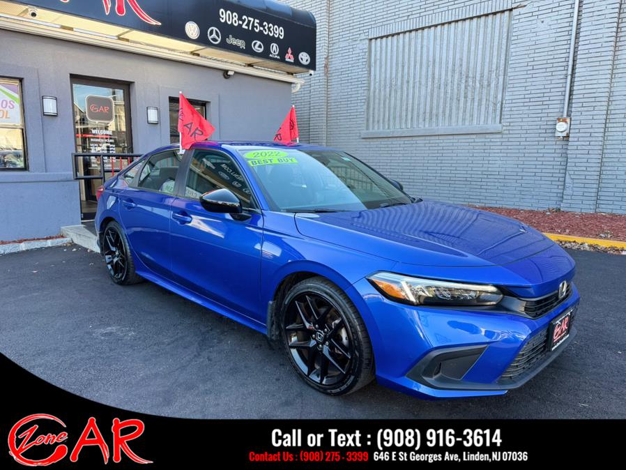 2022 Honda Civic Sedan Sport CVT, available for sale in Linden, New Jersey | Car Zone. Linden, New Jersey 2022 Honda Civic Sedan Sport CVT, available for sale in Linden, New Jersey | Car Zone. Linden, New Jersey