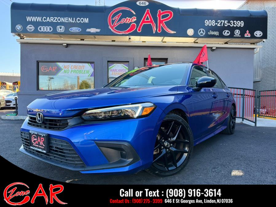 2022 Honda Civic Sedan Sport CVT, available for sale in Linden, New Jersey | Car Zone. Linden, New Jersey 2022 Honda Civic Sedan Sport CVT, available for sale in Linden, New Jersey | Car Zone. Linden, New Jersey