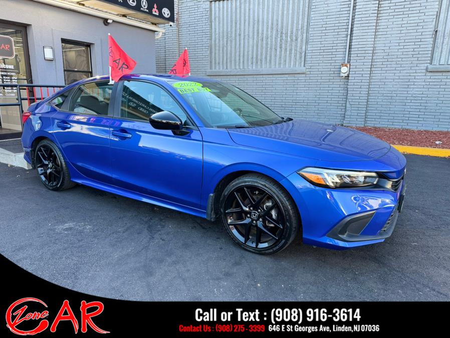 2022 Honda Civic Sedan Sport CVT, available for sale in Linden, New Jersey | Car Zone. Linden, New Jersey 2022 Honda Civic Sedan Sport CVT, available for sale in Linden, New Jersey | Car Zone. Linden, New Jersey