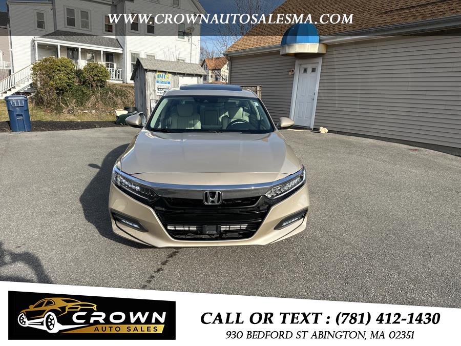 2018 Honda Accord Sedan Touring 1.5T CVT, available for sale in Abington, Massachusetts | Crown Auto Sales. Abington, Massachusetts