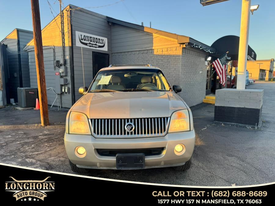 2004 Mercury Mountaineer 4dr 114" WB Premier, available for sale in Mansfield, Texas | Longhorn Auto Group. Mansfield, Texas 2004 Mercury Mountaineer 4dr 114" WB Premier, available for sale in Mansfield, Texas | Longhorn Auto Group. Mansfield, Texas
