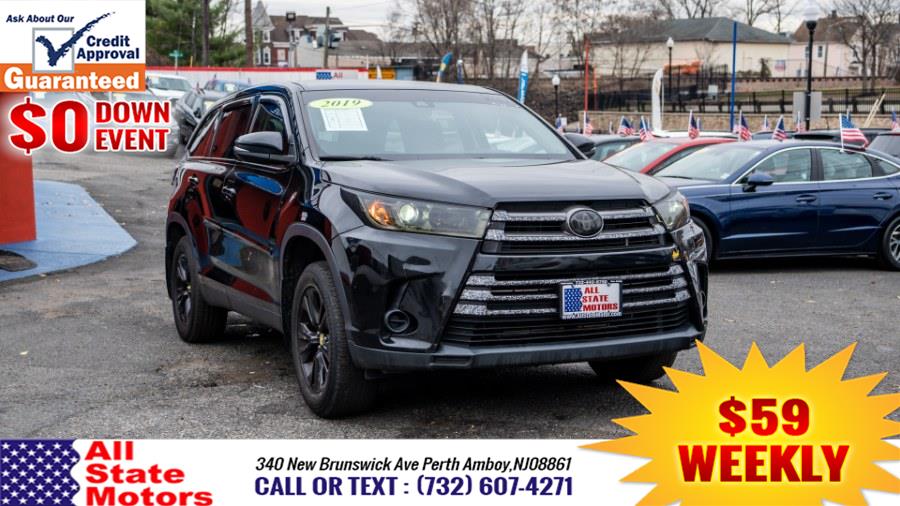 2019 Toyota Highlander LE V6 AWD (Natl), available for sale in Perth Amboy, New Jersey | All State Motor Inc. Perth Amboy, New Jersey 2019 Toyota Highlander LE V6 AWD (Natl), available for sale in Perth Amboy, New Jersey | All State Motor Inc. Perth Amboy, New Jersey
