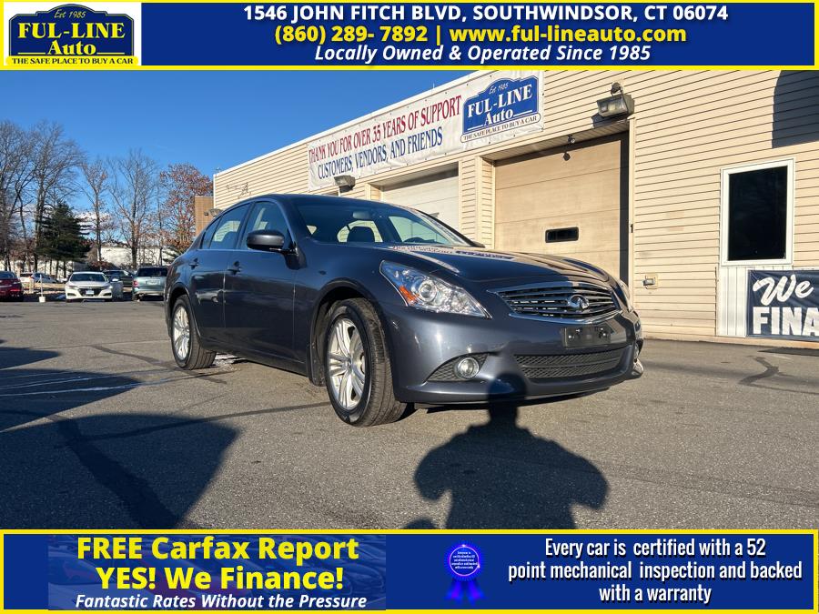 Used 2011 Infiniti G37 Sedan in South Windsor , Connecticut | Ful-line Auto LLC. South Windsor , Connecticut