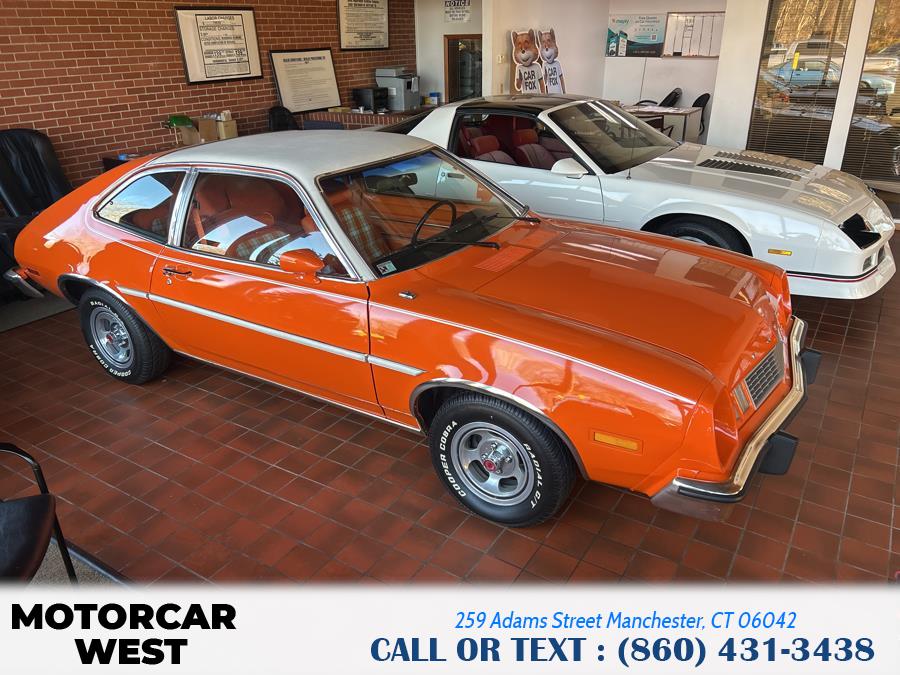 1978 Ford PINTO RUNABOUT HATCHBACK, available for sale in Manchester, Connecticut | Motorcar West. Manchester, Connecticut 1978 Ford PINTO RUNABOUT HATCHBACK, available for sale in Manchester, Connecticut | Motorcar West. Manchester, Connecticut