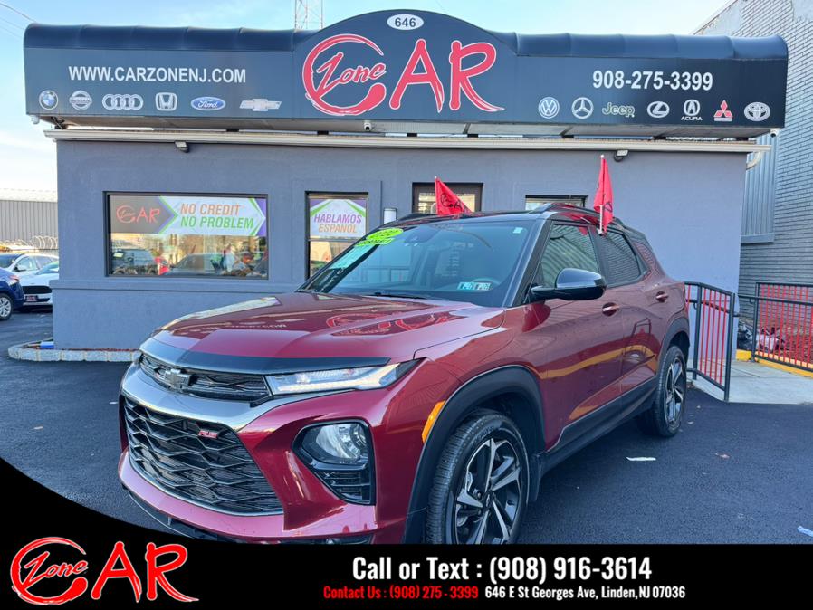 Used 2022 Chevrolet Trailblazer in Linden, New Jersey | Car Zone. Linden, New Jersey