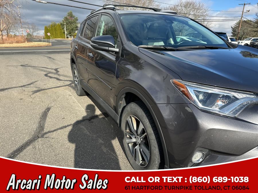 2016 Toyota RAV4 AWD 4dr XLE (Natl), available for sale in Tolland, Connecticut | Arcari Motor Sales. Tolland, Connecticut 2016 Toyota RAV4 AWD 4dr XLE (Natl), available for sale in Tolland, Connecticut | Arcari Motor Sales. Tolland, Connecticut