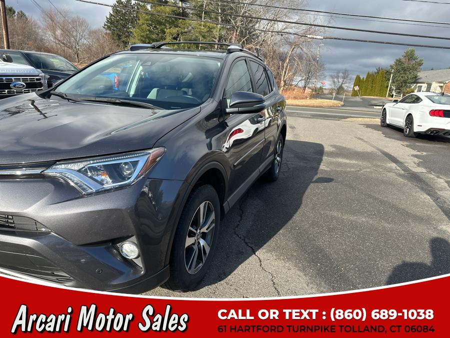2016 Toyota RAV4 AWD 4dr XLE (Natl), available for sale in Tolland, Connecticut | Arcari Motor Sales. Tolland, Connecticut 2016 Toyota RAV4 AWD 4dr XLE (Natl), available for sale in Tolland, Connecticut | Arcari Motor Sales. Tolland, Connecticut