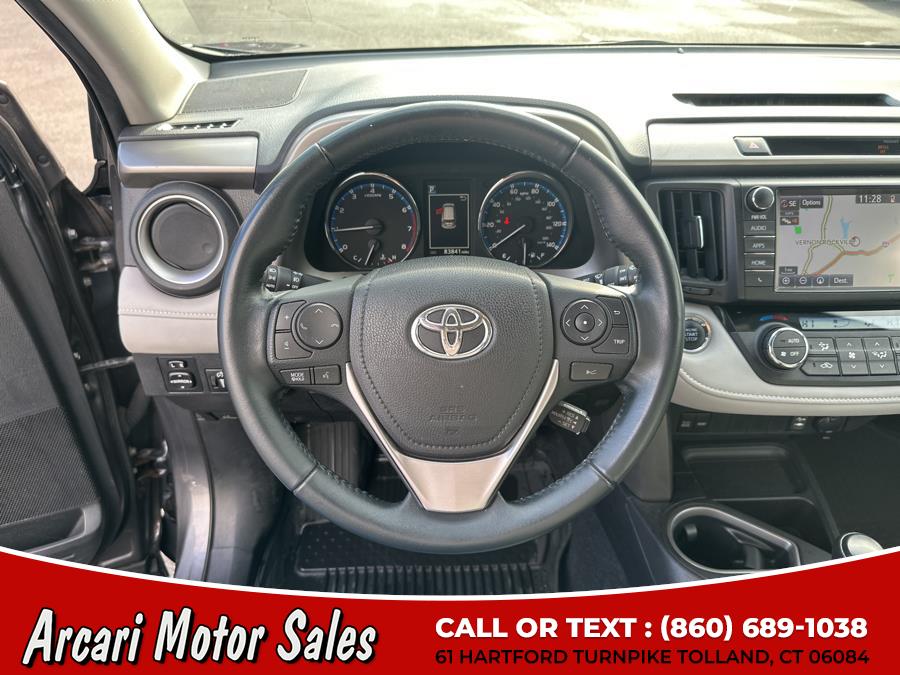 2016 Toyota RAV4 AWD 4dr XLE (Natl), available for sale in Tolland, Connecticut | Arcari Motor Sales. Tolland, Connecticut 2016 Toyota RAV4 AWD 4dr XLE (Natl), available for sale in Tolland, Connecticut | Arcari Motor Sales. Tolland, Connecticut