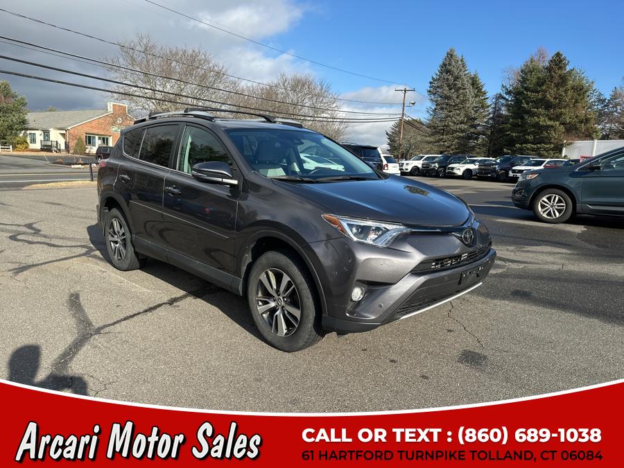 2016 Toyota RAV4 AWD 4dr XLE (Natl), available for sale in Tolland, Connecticut | Arcari Motor Sales. Tolland, Connecticut 2016 Toyota RAV4 AWD 4dr XLE (Natl), available for sale in Tolland, Connecticut | Arcari Motor Sales. Tolland, Connecticut