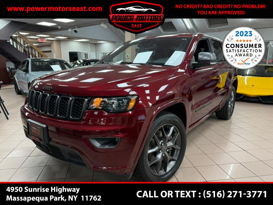 2021 Jeep Grand Cherokee 80TH ANNIVERSARY 4x4, available for sale in Massapequa Park, New York | Power Motors East. Massapequa Park, New York