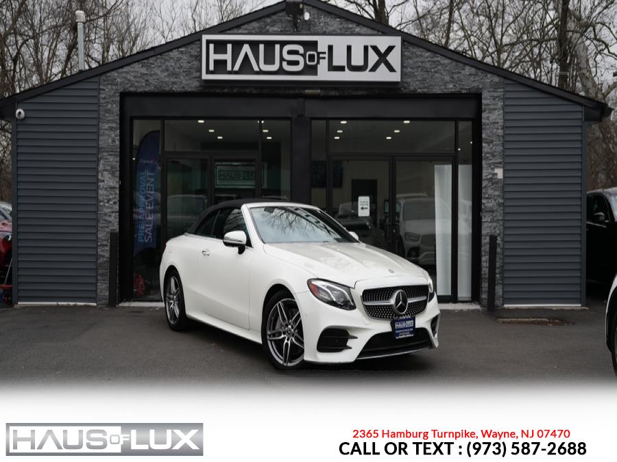 2019 Mercedes-Benz E-Class E 450 4MATIC Cabriolet, available for sale in Wayne, New Jersey | Haus of Lux. Wayne, New Jersey