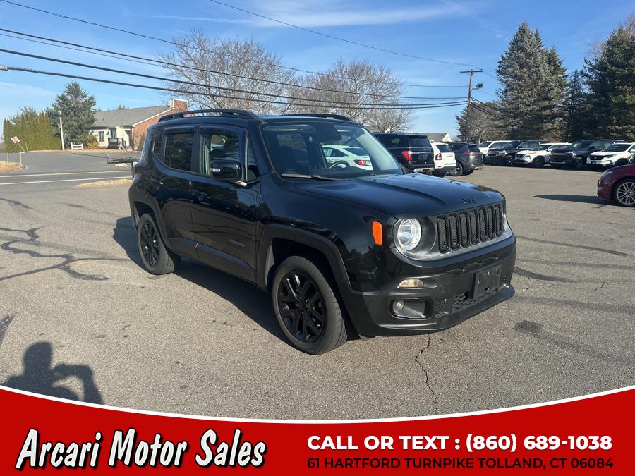 2017 Jeep Renegade Latitude 4x4, available for sale in Tolland, Connecticut | Arcari Motor Sales. Tolland, Connecticut 2017 Jeep Renegade Latitude 4x4, available for sale in Tolland, Connecticut | Arcari Motor Sales. Tolland, Connecticut