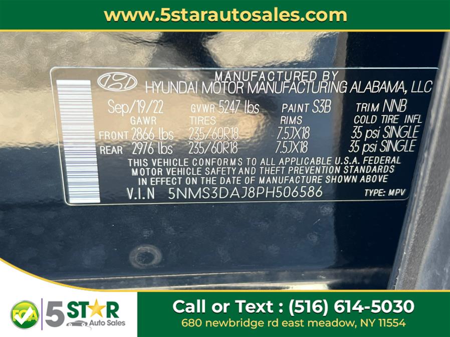 2023 Hyundai Santa Fe SEL AWD, available for sale in East Meadow, New York | 5 Star Auto Sales Inc. East Meadow, New York 2023 Hyundai Santa Fe SEL AWD, available for sale in East Meadow, New York | 5 Star Auto Sales Inc. East Meadow, New York