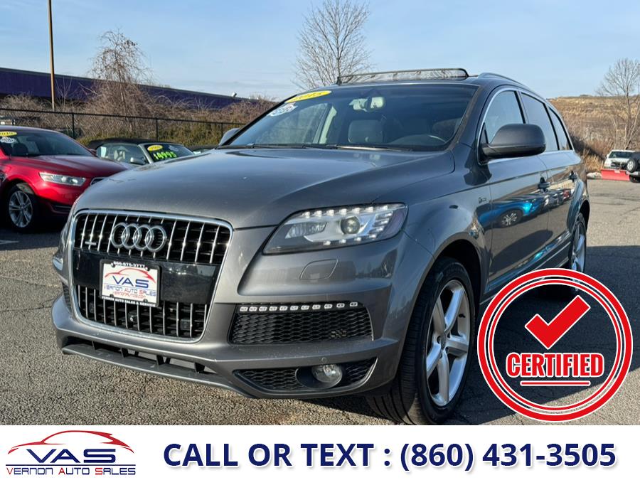 Used 2015 Audi Q7 in Manchester, Connecticut | Vernon Auto Sale & Service. Manchester, Connecticut