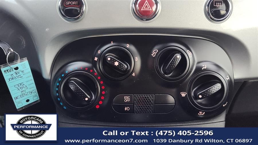 2012 FIAT 500 2dr HB Sport, available for sale in Wilton, Connecticut | Performance Motor Cars Of Connecticut LLC. Wilton, Connecticut 2012 FIAT 500 2dr HB Sport, available for sale in Wilton, Connecticut | Performance Motor Cars Of Connecticut LLC. Wilton, Connecticut