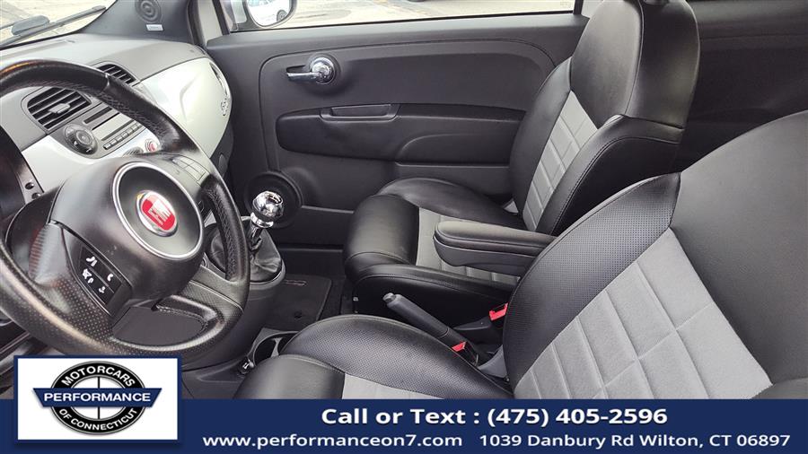 2012 FIAT 500 2dr HB Sport, available for sale in Wilton, Connecticut | Performance Motor Cars Of Connecticut LLC. Wilton, Connecticut 2012 FIAT 500 2dr HB Sport, available for sale in Wilton, Connecticut | Performance Motor Cars Of Connecticut LLC. Wilton, Connecticut